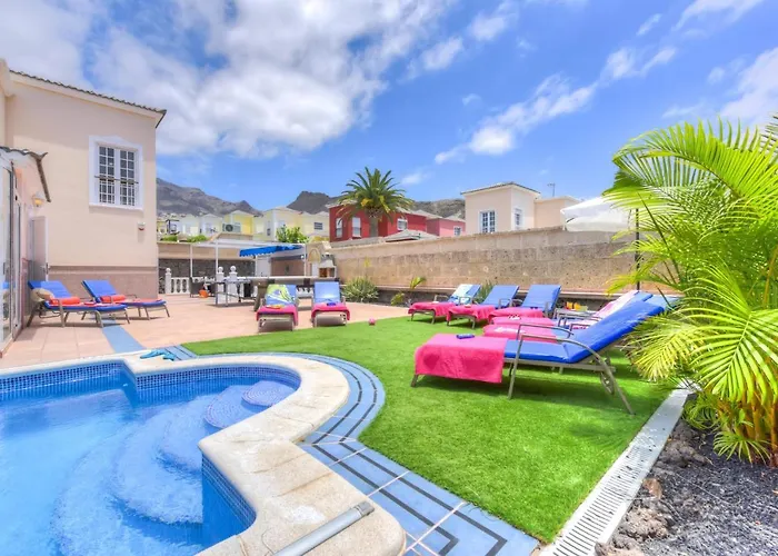 Teide Sol Con Piscina Climatizada, Playa Fanabe, Villa Costa Adeje