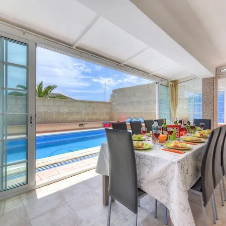 Teide Sol Con Piscina Climatizada, Playa Fanabe, 아데제