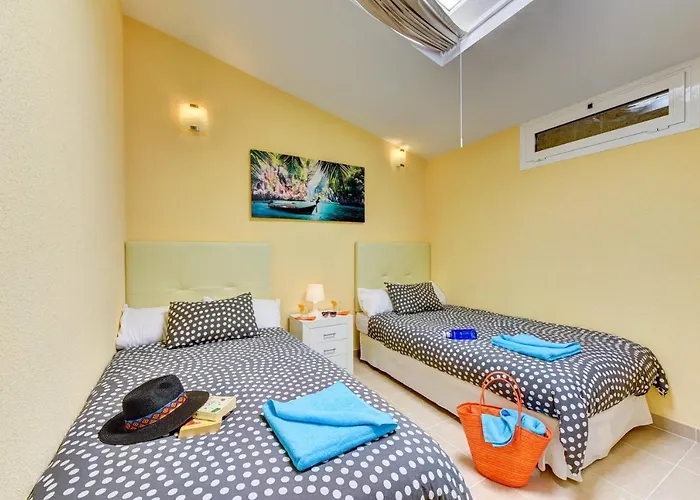 Teide Sol Con Piscina Climatizada, Playa Fanabe, * 阿德耶