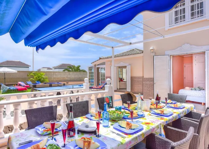 Vila Teide Sol Con Piscina Climatizada, Playa Fanabe, *